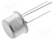 Transistor: NPN; bipolar; 250V; 1A; 1/5W; TO39 CDIL