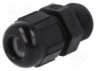 Cable gland; PG7; IP68; polyamide; black; Resistance to: UV rays LAPP