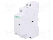 Contactor: 1-pole installation; 25A; 230÷240VAC; NO; IP20; -5÷60°C SCHNEIDER ELECTRIC