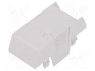 Cover; for enclosures; UL94HB; Series: EH 35; ABS; grey; 35mm PHOENIX CONTACT