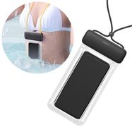 Baseus universal waterproof cover phone case (max 7.2&#39;&#39;) for swimming pool IPX8 black (ACFSD-DG1), Baseus