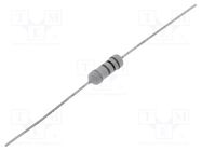 Resistor: metal oxide; THT; 68Ω; 1W; ±5%; Ø0.6x26mm; Ø3.2x9mm; axial SR PASSIVES