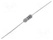 Resistor: metal oxide; THT; 330Ω; 1W; ±5%; 350V; Ø0.6x26mm; Ø3.2x9mm SR PASSIVES