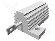 Resistor: wire-wound; with heatsink; screw; 4.7kΩ; 25W; ±5% TE Connectivity