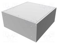 Enclosure: rack mounting; Standard: 19"; 2U; rack; Y: 203mm; X: 211mm HAMMOND