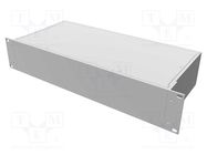 Enclosure: rack mounting; Standard: 19"; 2U; rack; Y: 203mm; X: 422mm HAMMOND