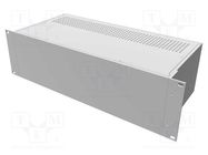 Enclosure: rack mounting; Standard: 19"; 3U; rack; Y: 203mm; X: 422mm HAMMOND