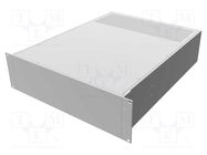 Enclosure: rack mounting; Standard: 19"; 3U; rack; Y: 559mm; X: 422mm HAMMOND