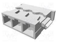 Plug; wire-board; female; 1.2mm; PIN: 3; for cable; -25÷85°C; 1.5A MOLEX