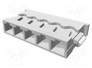 Plug; wire-board; female; 1.2mm; PIN: 5; for cable; -25÷85°C; 1.5A MOLEX