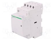 Contactor: 4-pole installation; 25A; 24VAC; NC x4; IP20; -5÷60°C SCHNEIDER ELECTRIC