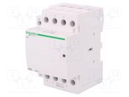 Contactor: 3-pole installation; 40A; 230÷240VAC; NO x3; IP20; 500V SCHNEIDER ELECTRIC