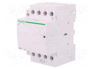 Contactor: 4-pole installation; 40A; 230÷240VAC; NO x4; IP20; ICT SCHNEIDER ELECTRIC