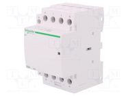 Contactor: 4-pole installation; 40A; 230÷240VAC; NC x4; IP20; 500V SCHNEIDER ELECTRIC