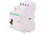 Contactor: 3-pole installation; 25A; 220÷240VAC; NO x3; IP20; ICT SCHNEIDER ELECTRIC