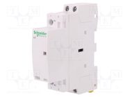 Contactor: 2-pole installation; 16A; 24VAC; NO x2; IP20; -5÷60°C SCHNEIDER ELECTRIC