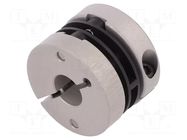 Coupling; Ø1: 10mm; Ø2: 10mm; aluminium,polyamide; -10÷80°C SICK