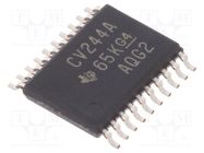 IC: digital; buffer,non-inverting,line driver; Ch: 8; SMD; TSSOP20 TEXAS INSTRUMENTS