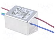Filter: anti-interference; single-phase; 250VAC; Ioper.max: 10A TE Connectivity