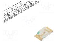 LED; SMD; 1206; red; 8÷15mcd; 3.2x1.6x0.75mm; 160°; 20mA; λd: 617nm KINGBRIGHT ELECTRONIC