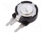 Potentiometer: mounting; single turn,vertical; 50kΩ; 150mW; ±20% PIHER