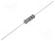 Resistor: metal oxide; THT; 100kΩ; 5W; ±5%; Ø0.75x36mm; Ø6x17mm SR PASSIVES