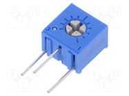 Potentiometer: mounting; single turn,vertical; 2kΩ; 500mW; ±10% VISHAY