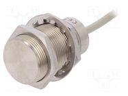 Sensor: inductive; OUT: 2-wire NO; 0÷10mm; 10÷30VDC; M30; IP67; 50Hz 