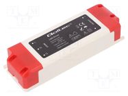 Power supply: switching; LED; 48W; 12VDC; 4A; 220÷240VAC; IP20; 75% QOLTEC