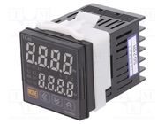 Module: regulator; temperature; on panel; TK4S; -10÷50°C; IP65 AUTONICS