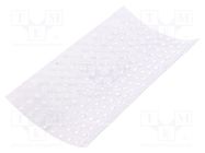 Self-adhesive foot; H: 1.9mm; transparent; polyurethane; Bumpon 3M