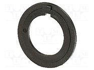 Reducing ring; 22mm; RMQ-Titan; on panel; black EATON ELECTRIC