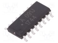 Optocoupler; SMD; Ch: 4; OUT: isolation amplifier; 2.5kV; SO16-W BROADCOM (AVAGO)