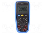 Digital multimeter; LCD; (6000); VDC: 6V,60V,600V,1kV; True RMS METRIX