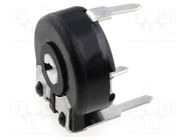 Potentiometer: mounting; single turn,horizontal; 1MΩ; 150mW; ±30% PIHER