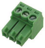 TERMINAL BLOCK PLUGGABLE, 3 POSITION, 26-16AWG