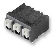 TERMINAL BLOCK, 5.0MM, 3WAY, 90DEG