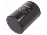 Capacitor: electrolytic; 10mF; 200VDC; Ø77x105mm; Pitch: 31.8mm KEMET