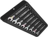 6003 Joker 8 Imperial Set 1 Combination wrench set, Imperial, 1 x 5/16"x115; 1 x 3/8x125; 1 x 7/16"x135; 1 x 1/2"x160; 1 x 9/16"x167; 1 x 5/8"x182; 1 x 11/16"x210; 1 x 3/4"x230.0; 1 x 50.0x240.0, Wera