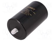 Capacitor: electrolytic; 22mF; 100VDC; Ø66x105mm; Pitch: 28.5mm KEMET