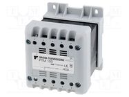 Transformer: mains; 100VA; 230VAC; 110V; Leads: terminal block BREVE TUFVASSONS