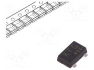 Transistor: P-MOSFET; unipolar; -20V; -3.9A; 1W; SOT23F 