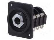 Connector: Jack 6,3mm; socket; female; FT; stereo; soldering CLIFF