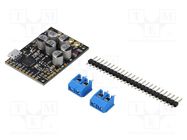 DC-motor driver; 20kHz; I2C,TTL,USB; 27A; Uin mot: 6.5÷30V; Ch: 1 POLOLU