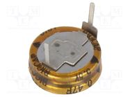 Supercapacitor; THT; 0.47F; 5.5VDC; ±20%; Ø11.5x6mm; -25÷70°C; EDLC BIGCAP