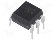 Optotriac; 5kV; zero voltage crossing driver; DIP6; Ch: 1; EL308X EVERLIGHT