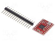 Stepper motor controller; MP6500; 1.5A; Uin mot: 4.5÷35V; red POLOLU