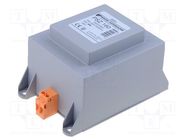 Transformer: mains; 160VA; 230VAC; 110V; Leads: terminal block BREVE TUFVASSONS