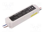 Power supply: switching; LED; 75W; 12VDC; 6.25A; 220÷240VAC; IP67 QOLTEC