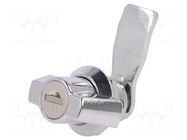 Lock; different cylinder; zinc and aluminium alloy; 18mm RST ROZTOCZE